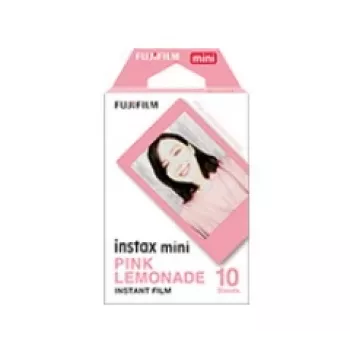 Fujifilm Instax Mini Pink Lemonade Sofortbildfilm 10 Stück 54 x 86 mm