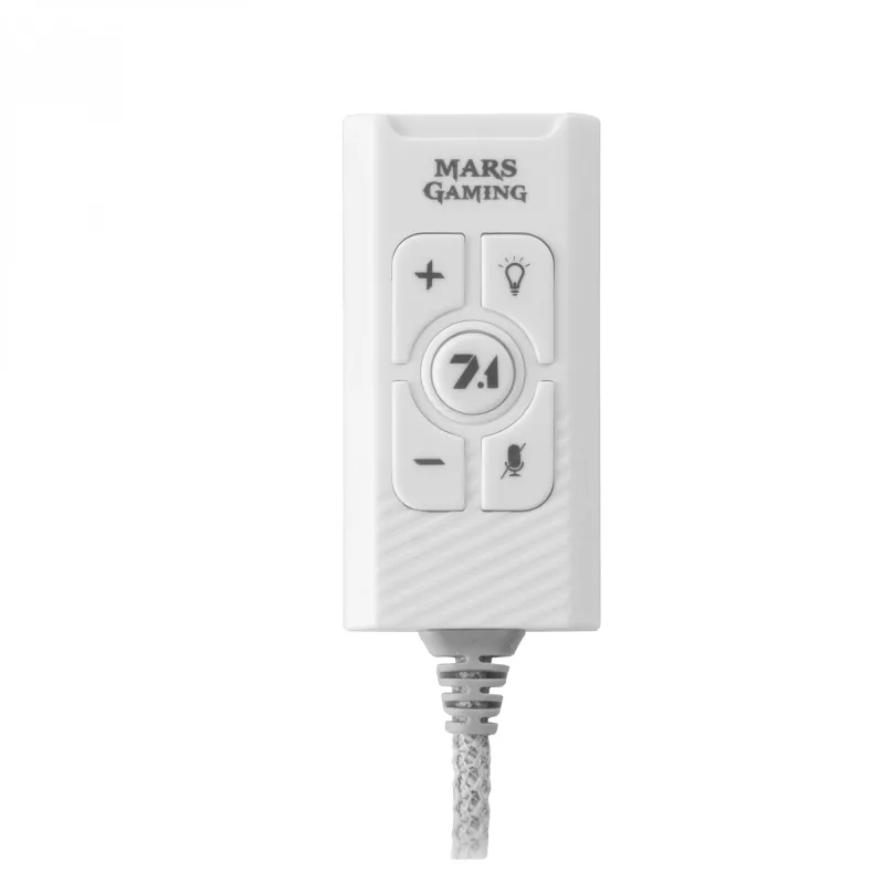 Audio Card Mars Gaming MSC2W 7.1 USB Weiß 3,5mm