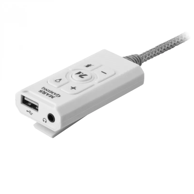 Audio Card Mars Gaming MSC2W 7.1 USB Weiß 3,5mm