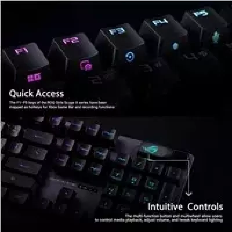 ASUS ROG Strix Scope II Tastatur Gaming USB Schwarz