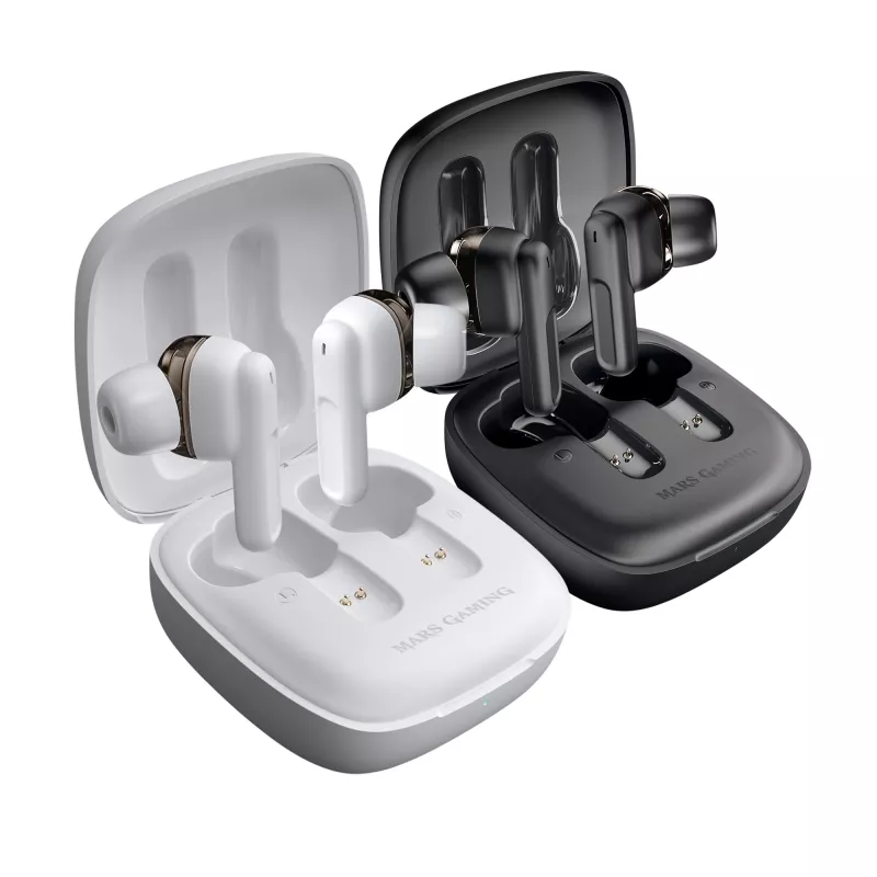 Headset Mars Gaming MHIB Wireless Earphones TWS Weiß