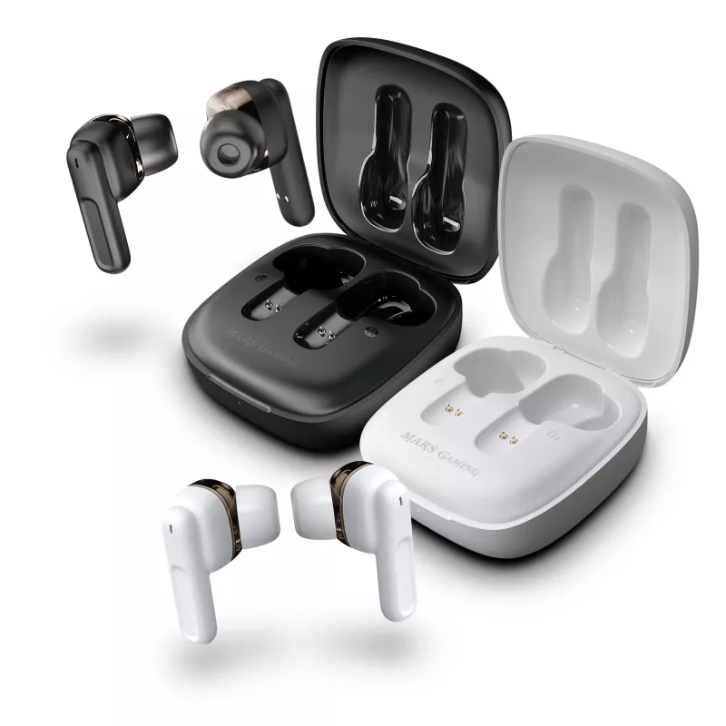 Headset Mars Gaming MHIB Wireless Earphones TWS Weiß