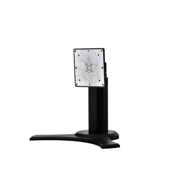 Monitorständer HANNspree 80-04000004G000 für 22–24 Zoll Bildschirme, VESA 75x75–100x100, 4,3 kg Kapazität, höhenverstellbar, schwenkbar & neigbar, schwarz
