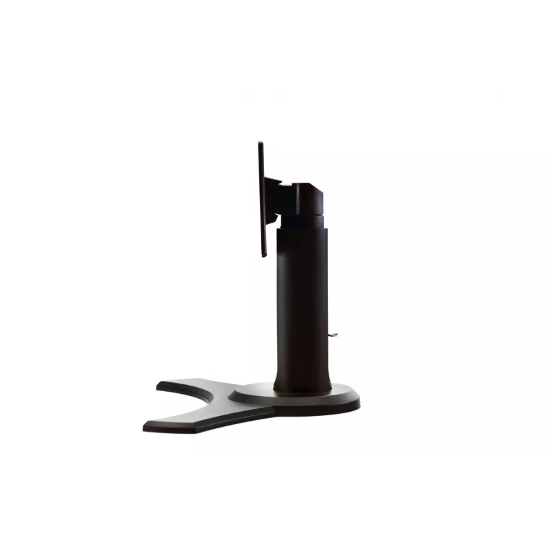 Monitorständer HANNspree 80-04000004G000 für 22–24 Zoll Bildschirme, VESA 75x75–100x100, 4,3 kg Kapazität, höhenverstellbar, schwenkbar & neigbar, schwarz