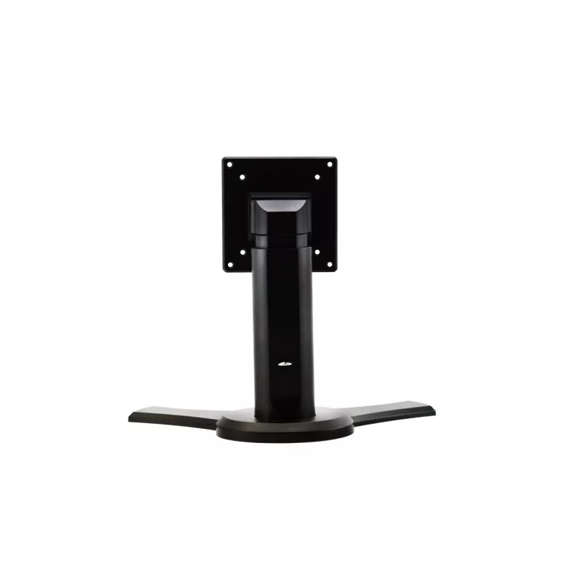 Monitorständer HANNspree 80-04000004G000 für 22–24 Zoll Bildschirme, VESA 75x75–100x100, 4,3 kg Kapazität, höhenverstellbar, schwenkbar & neigbar, schwarz