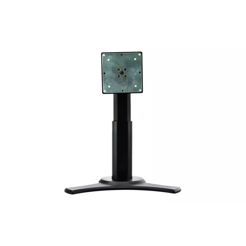 Monitorständer HANNspree 80-04000004G000 für 22–24 Zoll Bildschirme, VESA 75x75–100x100, 4,3 kg Kapazität, höhenverstellbar, schwenkbar & neigbar, schwarz