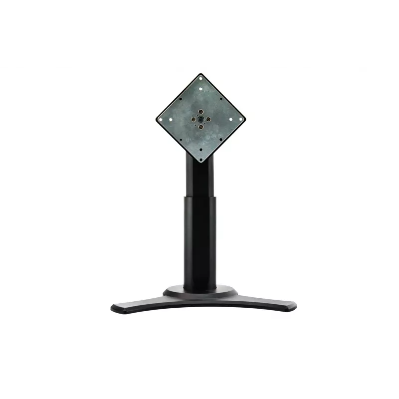 Monitorständer HANNspree 80-04000004G000 für 22–24 Zoll Bildschirme, VESA 75x75–100x100, 4,3 kg Kapazität, höhenverstellbar, schwenkbar & neigbar, schwarz