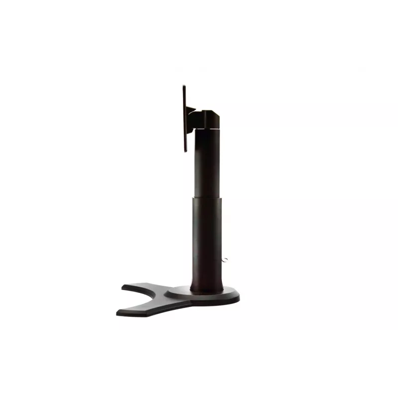 Monitorständer HANNspree 80-04000004G000 für 22–24 Zoll Bildschirme, VESA 75x75–100x100, 4,3 kg Kapazität, höhenverstellbar, schwenkbar & neigbar, schwarz
