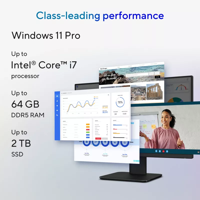 ASUS ExpertCenter P400 AiO P440VAESK-WPC048X Intel Core 5 210H 60.5 cm (23.8 Zoll) 1920 x 1080 Pixel All-in-One PC 16 GB DDR5-SDRAM 512 GB SSD Windows 11 Pro Wi-Fi 6 (802.11ax) Weiß