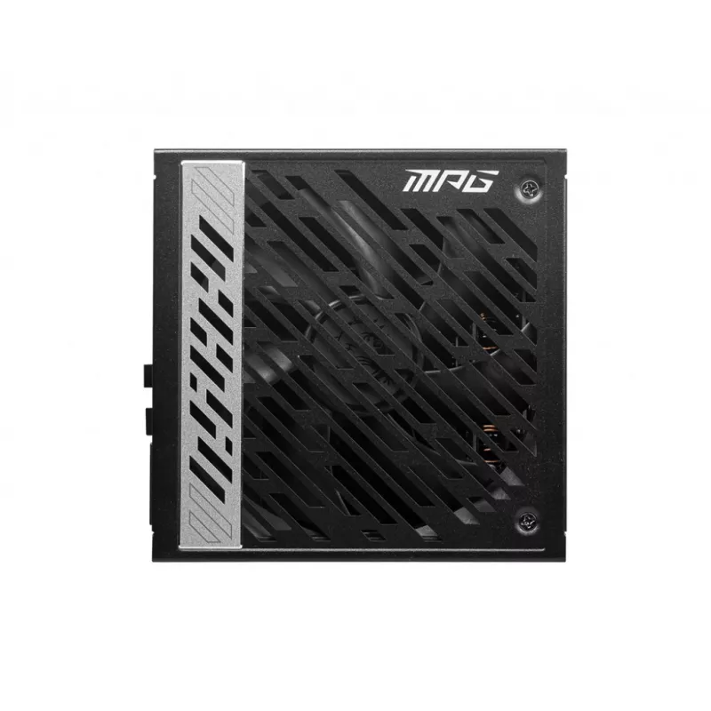 MSI MPG A1000G UK PSU '1000W, 80 Plus Gold zertifiziert, vollmodular, 100% japanische Kondensatoren, Flachkabel, ATX-Netzteil, UK-Stromkabel, Schwarz, unterstützt neueste GPUs'