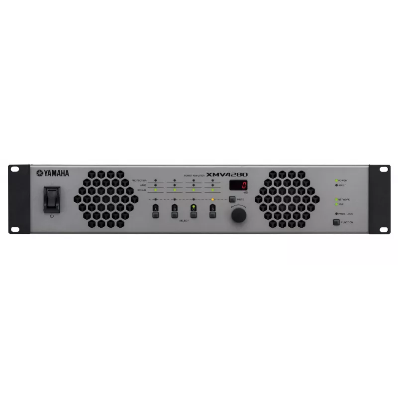 Yamaha XMV8140-D Audioverstärker Home Schwarz, Grau