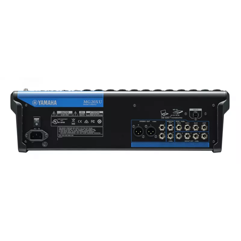Yamaha MG20XU Audiomischpult 20 Kanäle Schwarz