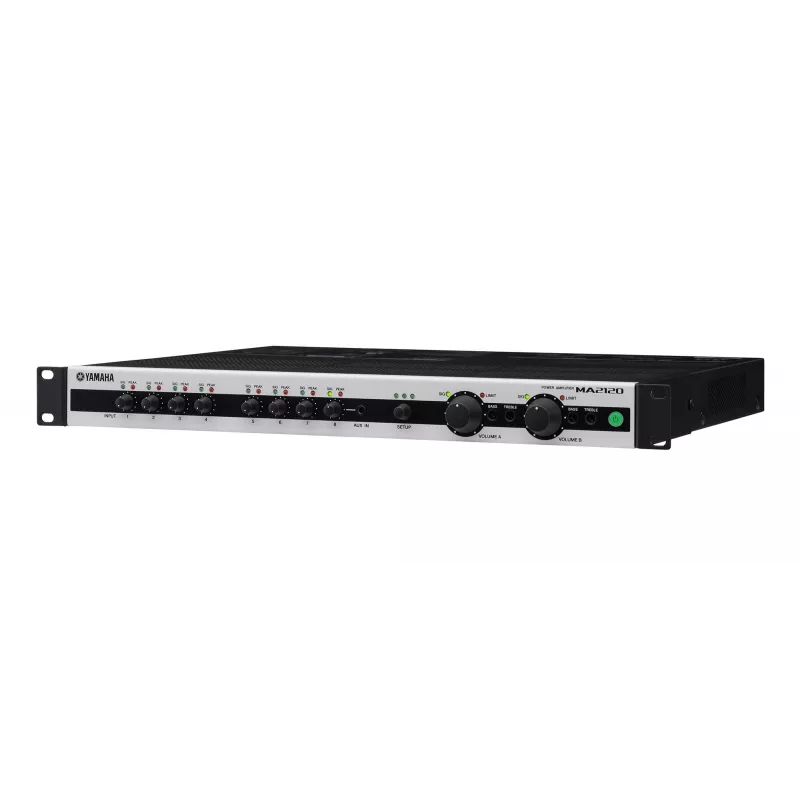 Yamaha MA2120 Audio-Verstärker Schwarz, Grau