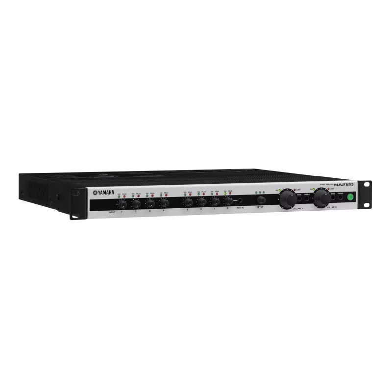 Yamaha MA2120 Audio-Verstärker Schwarz, Grau