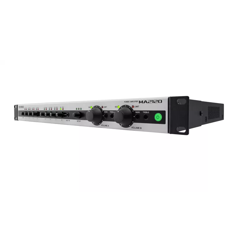 Yamaha MA2120 Audio-Verstärker Schwarz, Grau