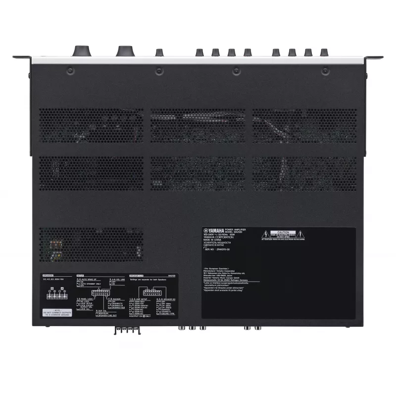 Yamaha MA2120 Audio-Verstärker Schwarz, Grau