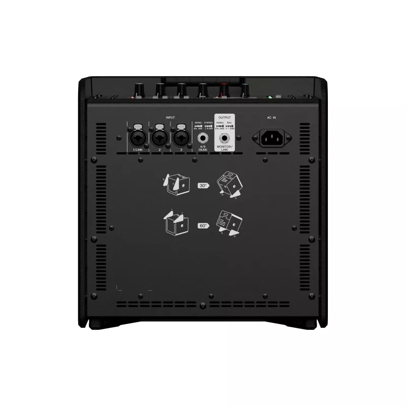 Freistehende PA-Anlage YAMAHA STAGEPAS 200BTR — 180 W, 2-Wege, 60–20.000 Hz, Schwarz