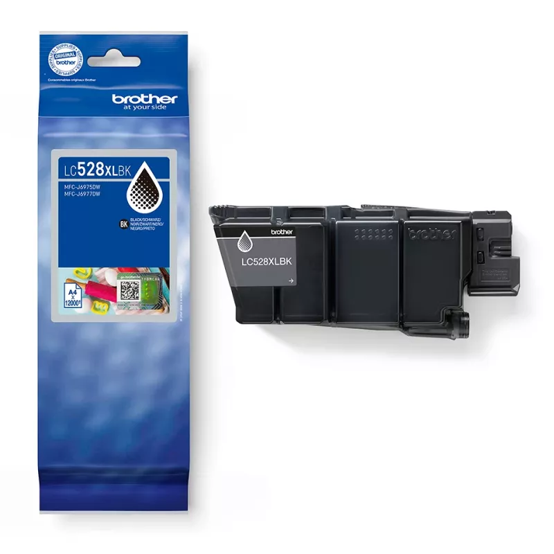 Brother LC528XLBK Tintenpatrone 1 Stück Original Ultrahohe Reichweite Schwarz