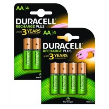 Duracell BUN0060A Haushaltsbatterie Wiederaufladbare Batterie AA Nickel-Metallhydrid (NiMH)