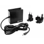 Sandberg USB-C PD AC-Ladegerät 90W EU+UK, Innenbereich, AC, 20,2 V, 4,5 A, 1,8 m, Schwarz