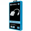 Sandberg USB-C zu VGA Link, USB Typ-C, VGA (D-Sub), Stecker, Buchse, 1920 x 1080 (HD 1080), 2048 x 1152, 1080p