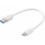 Sandberg USB-C 3.1 > USB-A 3.0 0,2 M, 0,2 m, USB C, USB A, USB 3.2 Gen 1 (3.1 Gen 1), Weiß