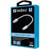 Sandberg USB-C 3.1 > USB-A 3.0 0,2 M, 0,2 m, USB C, USB A, USB 3.2 Gen 1 (3.1 Gen 1), Weiß