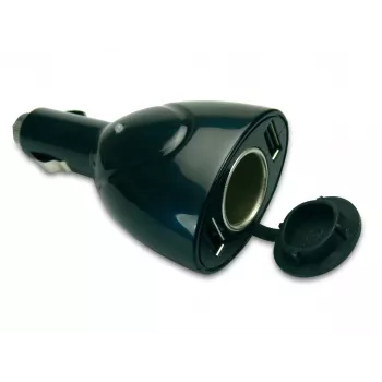 Sandberg Auto-Ladegerät USB 3in1, Auto, Zigarettenanzünder, 5 V, Schwarz