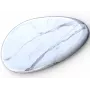 Sandberg Wireless Charger White Marble, USB, kabelloses Laden, PowerIQ, 1 m, Schwarz, Weiß