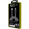 Sandberg Survivor Lightning Kabel 2 m, 2 m, Lightning, USB A, Stecker, Stecker, Schwarz, Grau