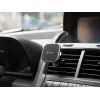 Sandberg In Car Wireless Magnetic Charger 15W, Auto, USB, Kabelloses Laden, 1,2 m, Schwarz
