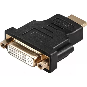 Sandberg Adapter DVI-F - HDMI-M, HDMI, DVI, Schwarz