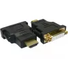 Sandberg Adapter DVI-F - HDMI-M, HDMI, DVI, Schwarz