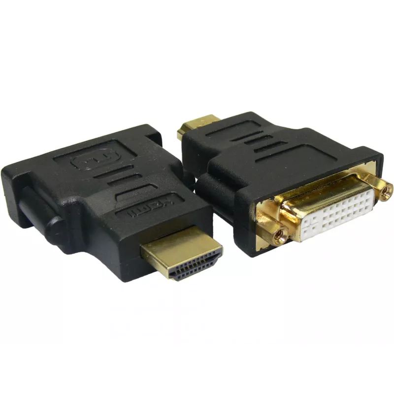 Sandberg Adapter DVI-F - HDMI-M, HDMI, DVI, Schwarz