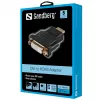 Sandberg Adapter DVI-F - HDMI-M, HDMI, DVI, Schwarz