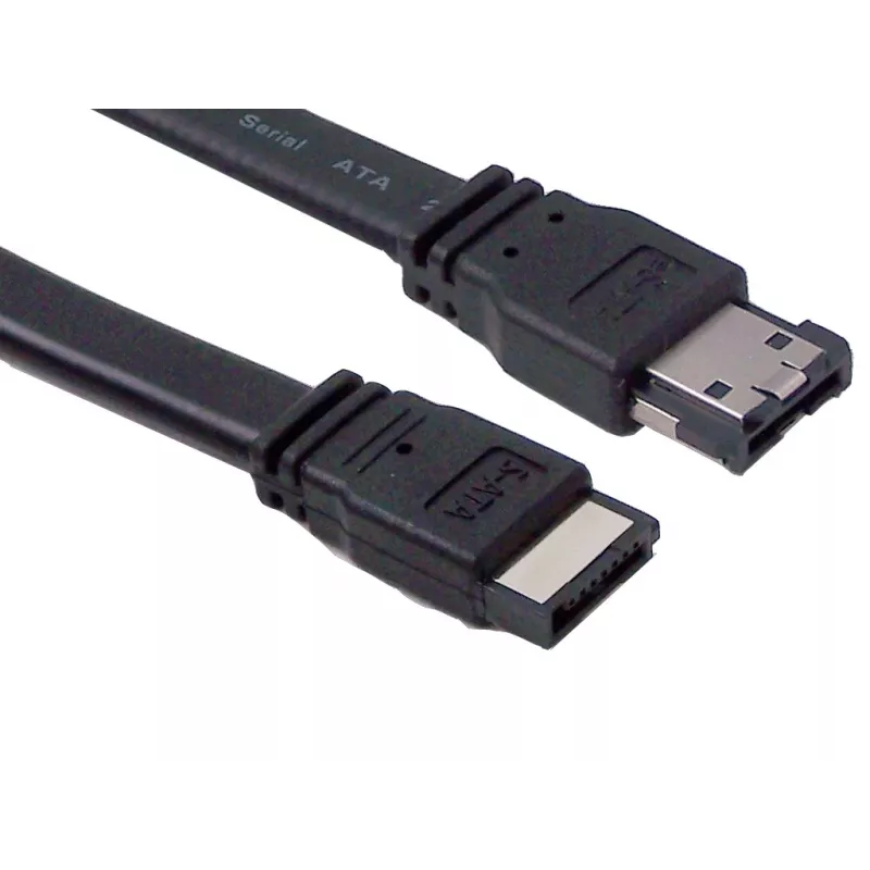 Sandberg eSATA-SATA 7p-7p 2 m, 2 m, 7 mm, 4 mm, 16,7 mm, 150 g