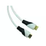 Sandberg HDMI 1.4 19M-19M, 1m, 1 m, HDMI Typ A (Standard), HDMI Typ A (Standard), Schwarz, Weiß
