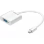 Sandberg Adapter Mini DisplayPort>VGA, Mini DisplayPort, VGA (D-Sub), Stecker, Buchse, 1920 x 1080 Pixel, 1920 x 1080 (HD 1080)