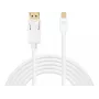 Sandberg DP-MiniDP 1.2 4K M-M 2m, 2 m, DisplayPort, Mini DisplayPort, Stecker, Stecker, Weiß