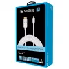 Sandberg DP-MiniDP 1.2 4K M-M 2m, 2 m, DisplayPort, Mini DisplayPort, Stecker, Stecker, Weiß