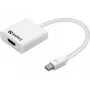 Sandberg Adapter MiniDP1.2>HDMI2.0 4K60, Mini DisplayPort, HDMI, Stecker, Buchse, 3840 x 2160 Pixel, 6 Gbit/s