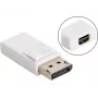 Sandberg DisplayPort > MiniDP Konverter, DisplayPort, Mini DisplayPort, Weiß