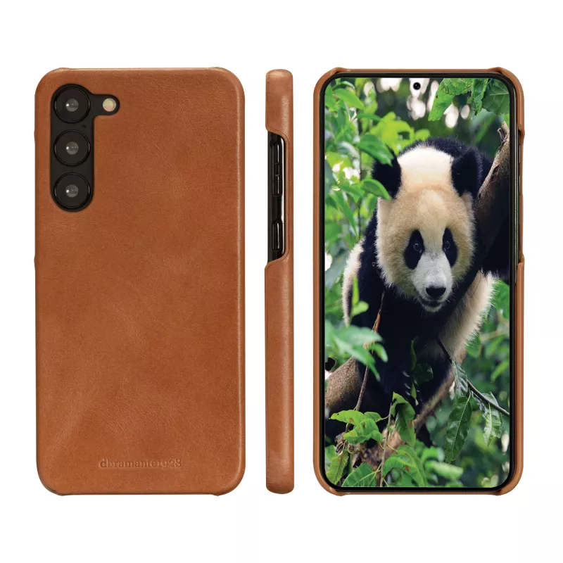 Folio-Case dbramante1928 Lynge für Samsung Galaxy S23+ — Tan, 3 Kartenfächer, passend für 6,6-Zoll-Bildschirm