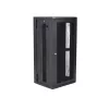 StarTech.com 4-Pfosten 26U Wandmontage-Netzwerkschrank mit 1U Fach, 19 Zoll klappbarer wandmontierter Serverschrank für Daten-/AV-/Elektronik-/Computergeräte, flexibles belüftetes Rack-Gehäuse