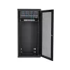 StarTech.com 4-Pfosten 26U Wandmontage-Netzwerkschrank mit 1U Fach, 19 Zoll klappbarer wandmontierter Serverschrank für Daten-/AV-/Elektronik-/Computergeräte, flexibles belüftetes Rack-Gehäuse