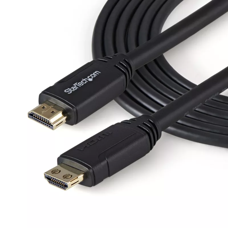 StarTech.com 3m HDMI 2.0 Kabel, 4K Premium zertifiziertes High Speed HDMI Kabel mit Ethernet, 4K 60Hz HDR10, UHD HDMI Kabel, M/M Greifstecker