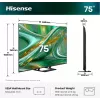 Hisense 75E8S TV 190.5 cm (75 Zoll) 4K Ultra HD Smart TV Wi-Fi Grau 400 cd/m²