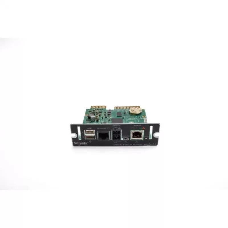 Netzwerkmanagementkarte APC AP9643 — interne WLAN-Karte, IEEE 802.1x, schwarz