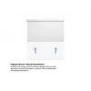 Multibrackets M 1:1 motorisierte Projektionsleinwand 240x240, 135 Zoll White Edition
