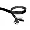 Multibrackets M Universal Kabel Sock Roll Schwarz 40 mm B 50 m L